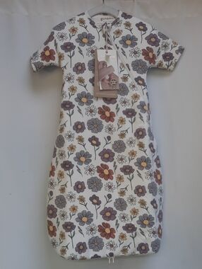 NEW Gunamuna Floral Transitional Swaddle Sleep Sack 2.5 TOG 3-6M